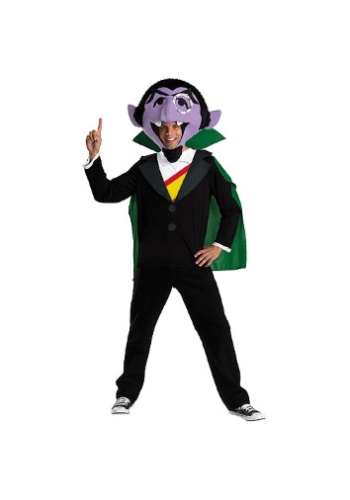 Adult Sesame Street Count Fancy Dress Costume , Sesame Street Fancy Dress Costumes