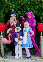 Deluxe Women's Mad Hatter Costume Alt 1