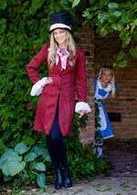 Deluxe Women's Mad Hatter Costume Alt 2