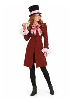 Womens Deluxe Mad Hatter Costume New Main 1