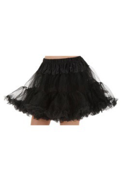 Black Plus Size Petticoat