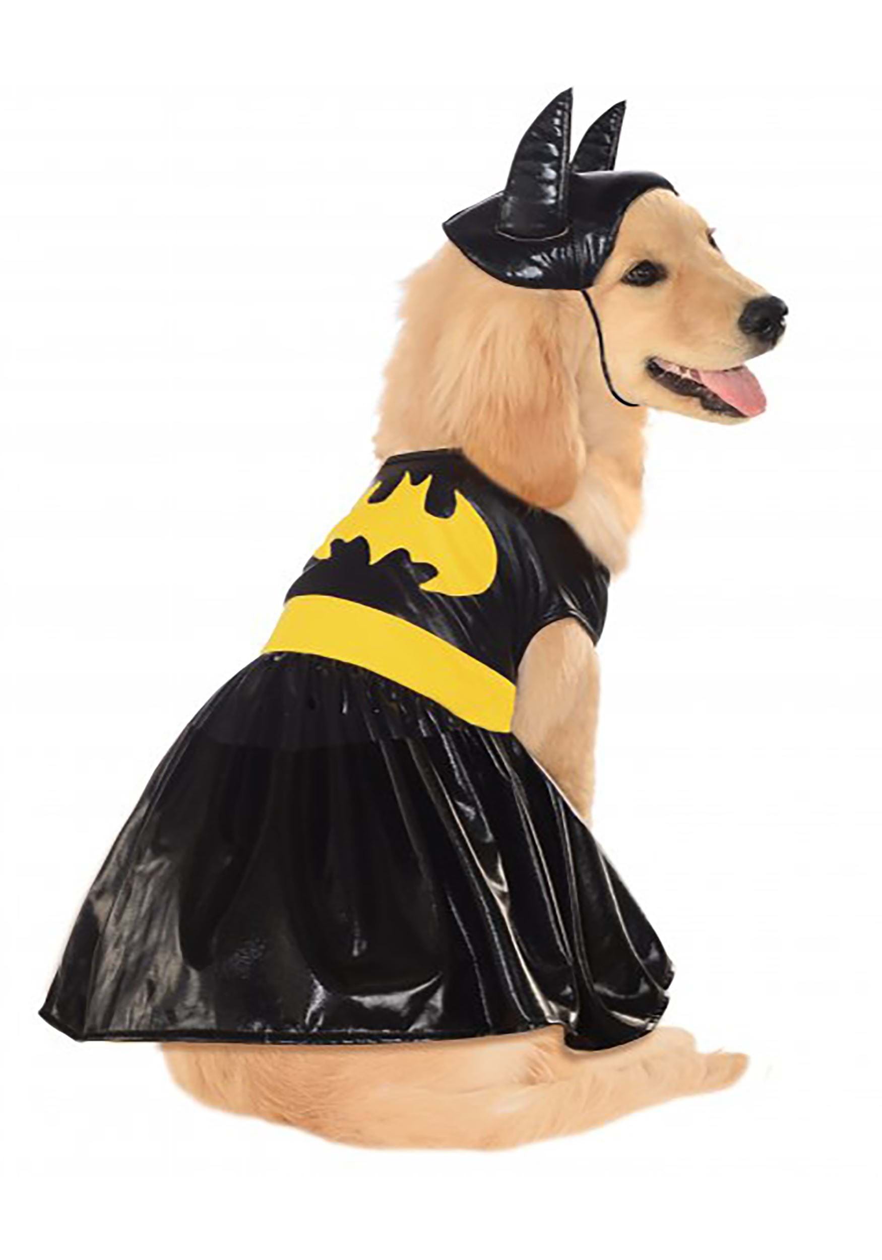Pet Batgirl Fancy Dress Costume