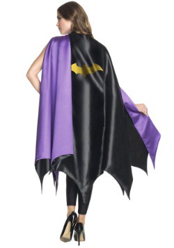 Adult Black & Purple Deluxe Batgirl Cape