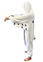 Adult Snowy Owl Pajama Costume Alt 2