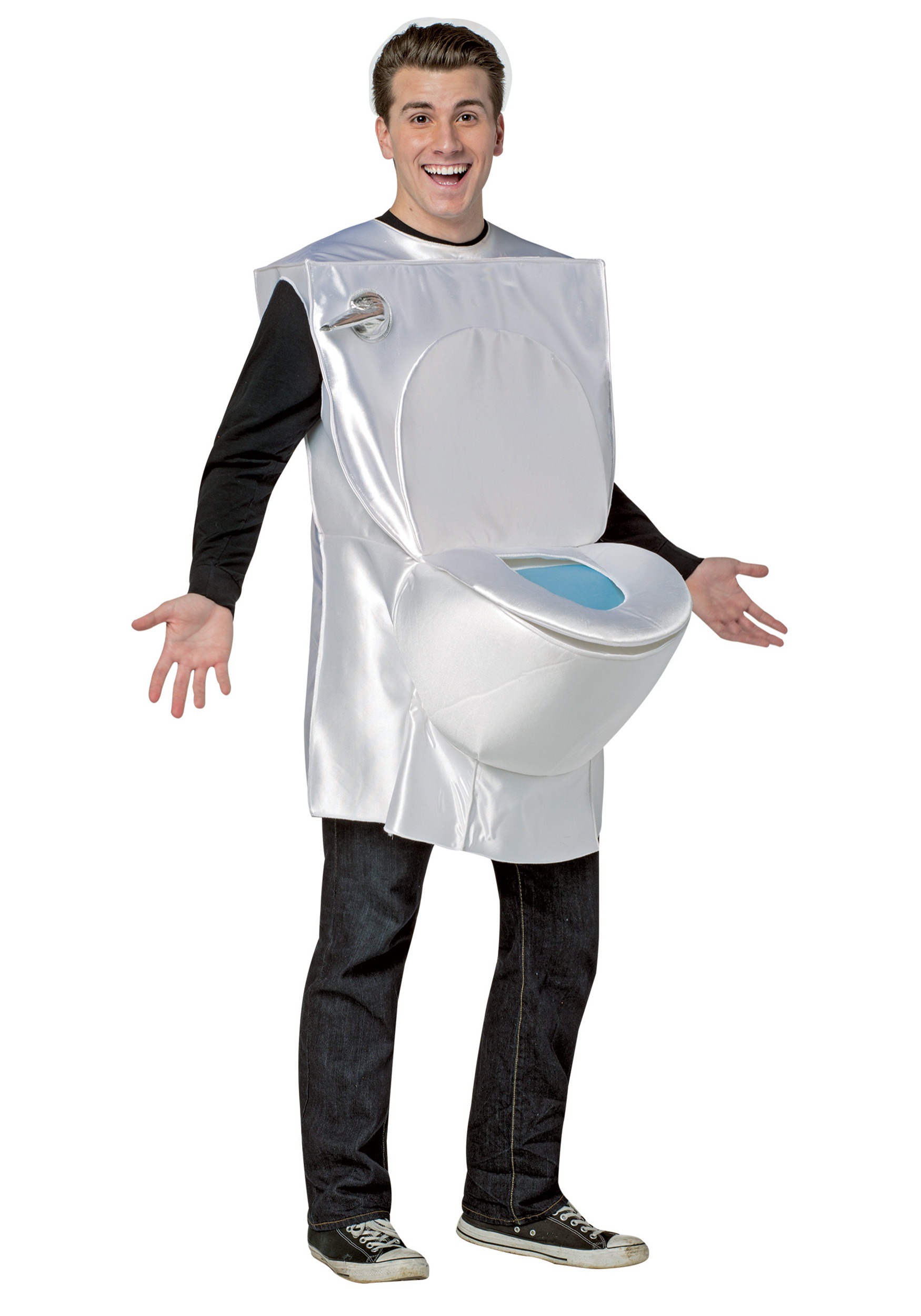 Toilet Adult Fancy Dress Costume