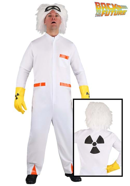 Plus Size Doc Brown BTTF1 Costume