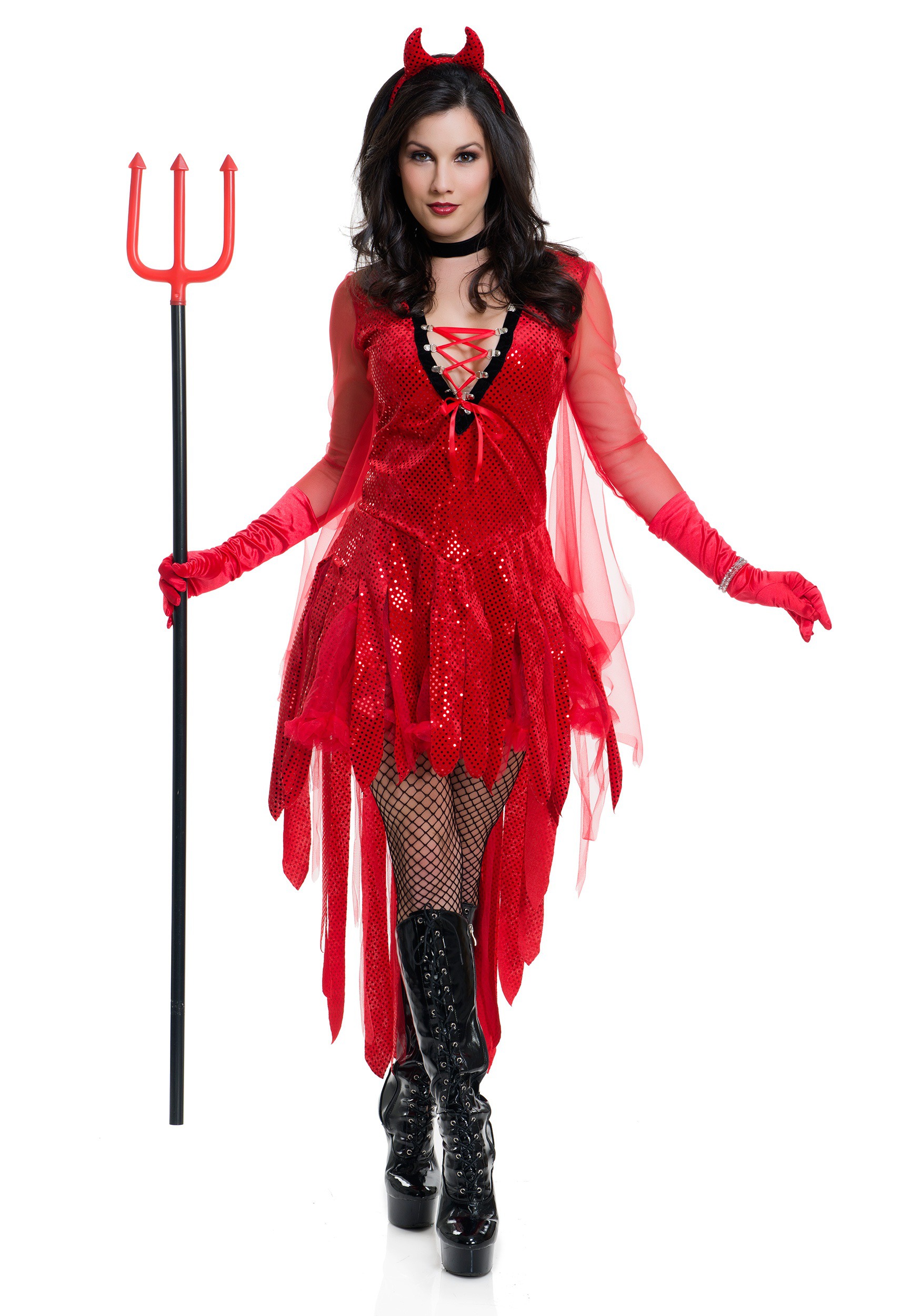 Sizzling Devil Women's Fancy Dress Costume