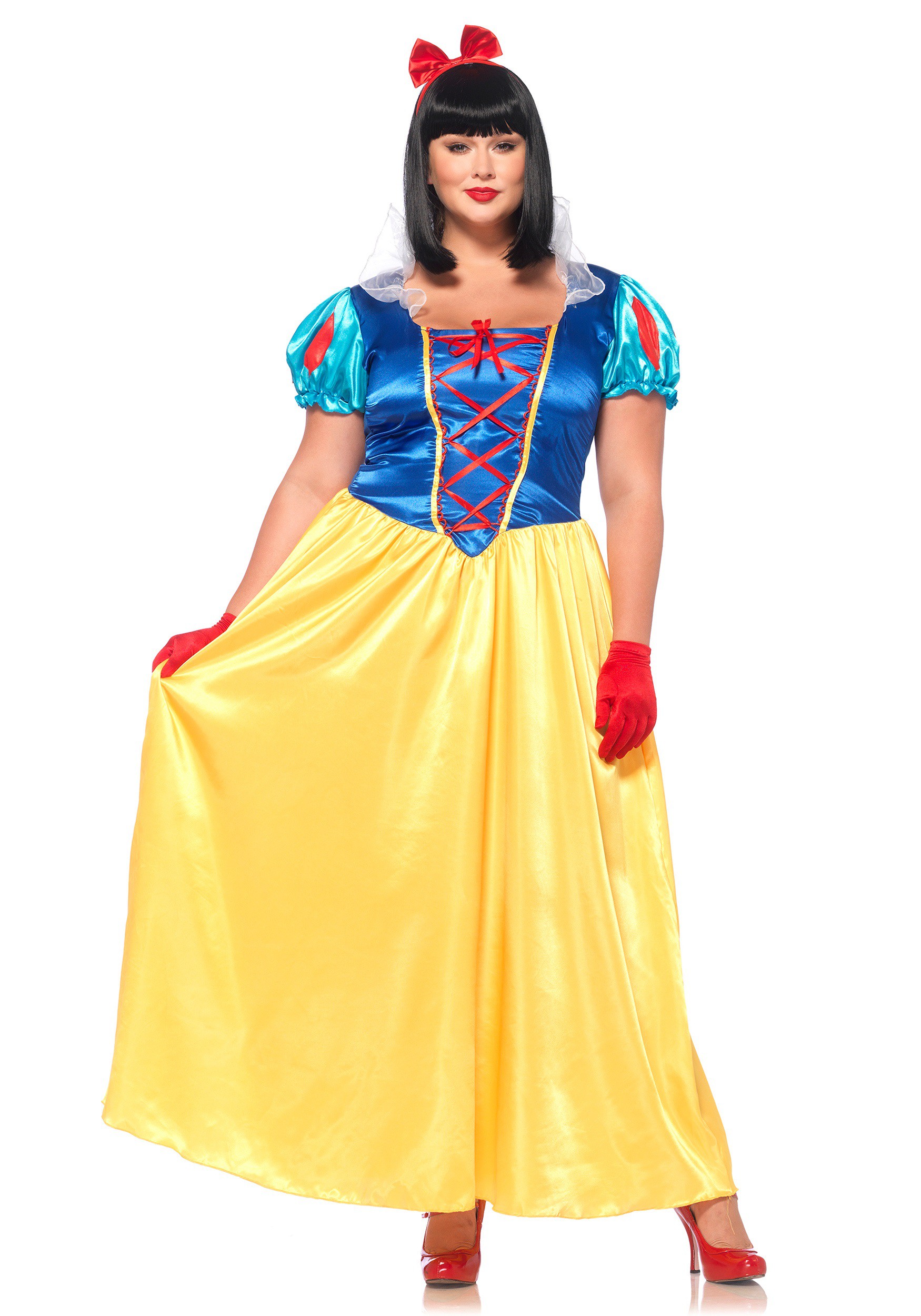 Plus Size Classic Snow White Fancy Dress Costume | Exclusive