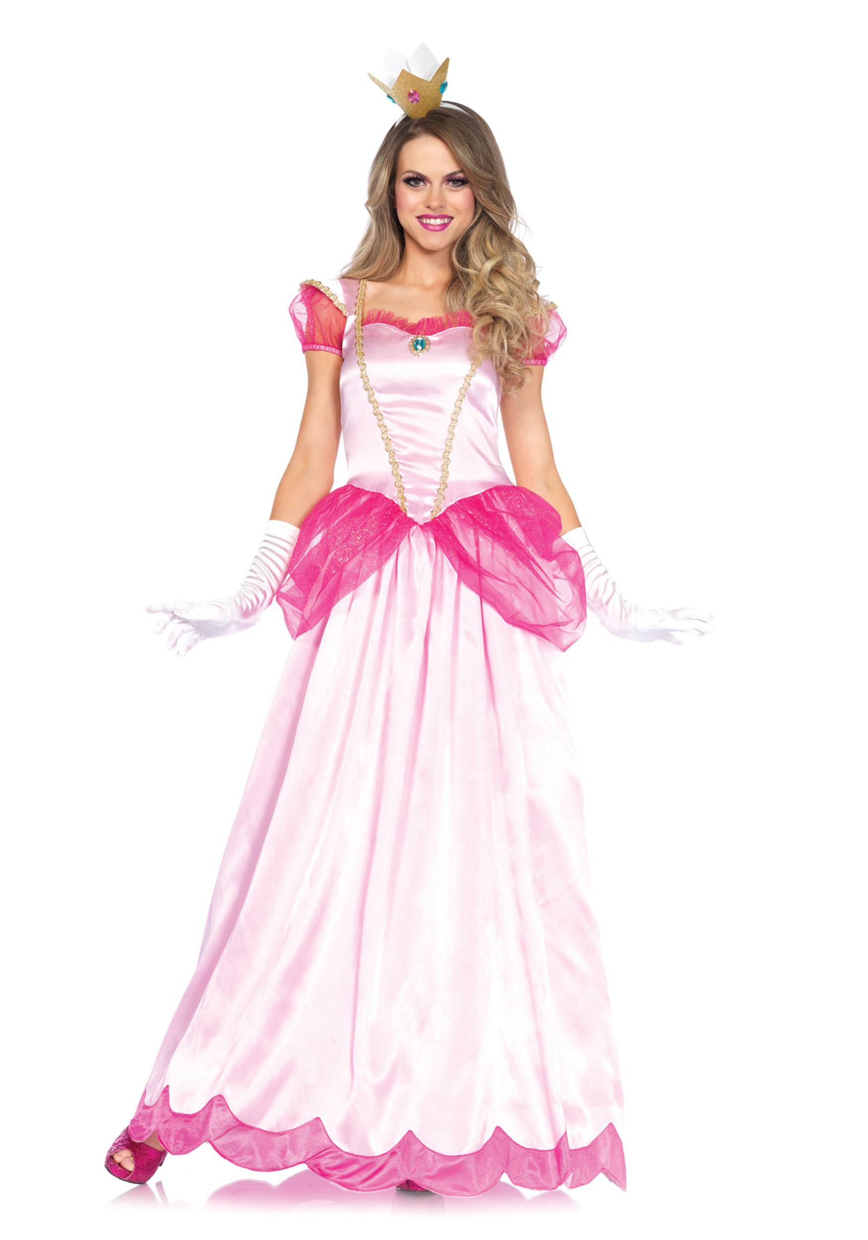 Women's Classic Pink Princess Fancy Dress Costume