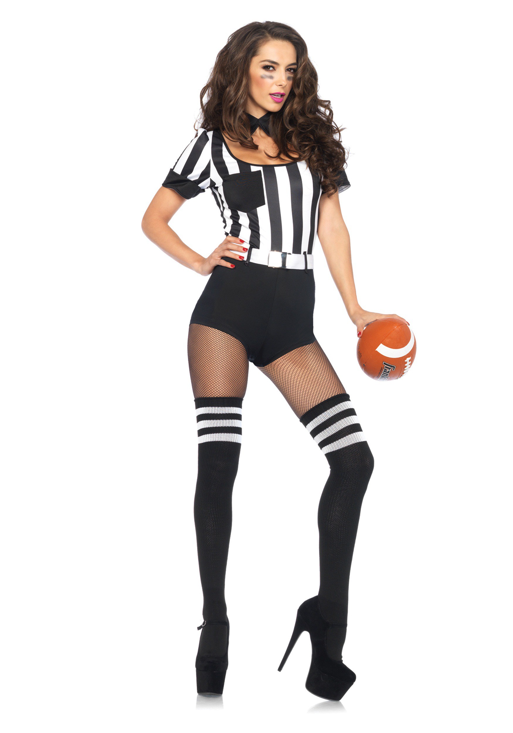 No Rules Women's Referee Fancy Dress Costume
