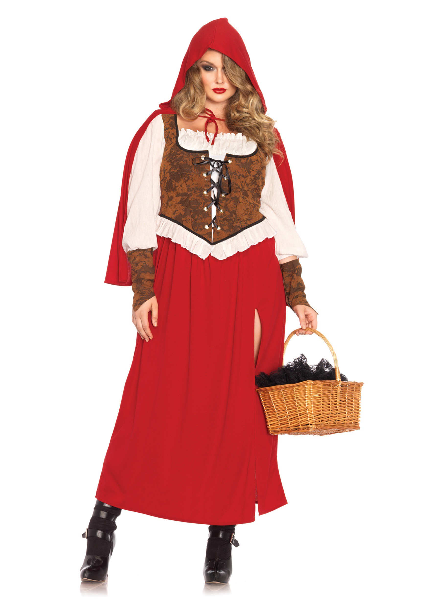 Red Riding Hood Plus Size Fancy Dress Costume