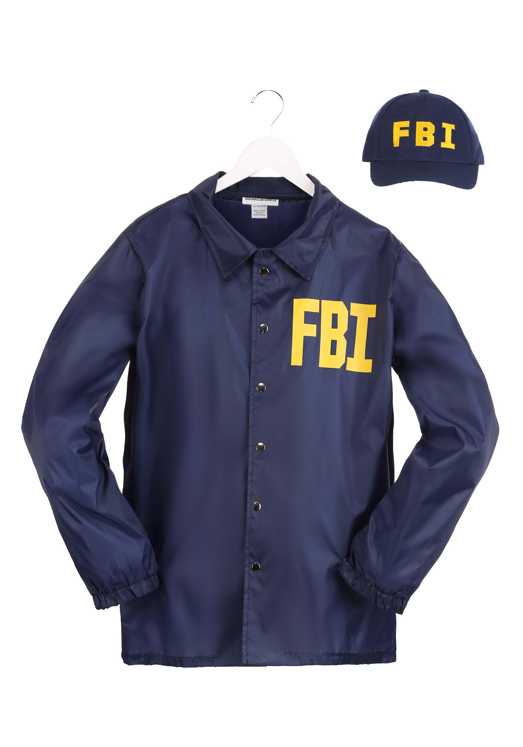 FBI Fancy Dress Costume For Men
