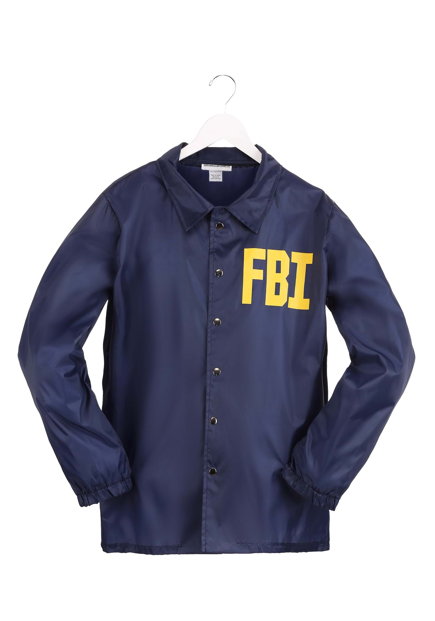 FBI Fancy Dress Costume For Men