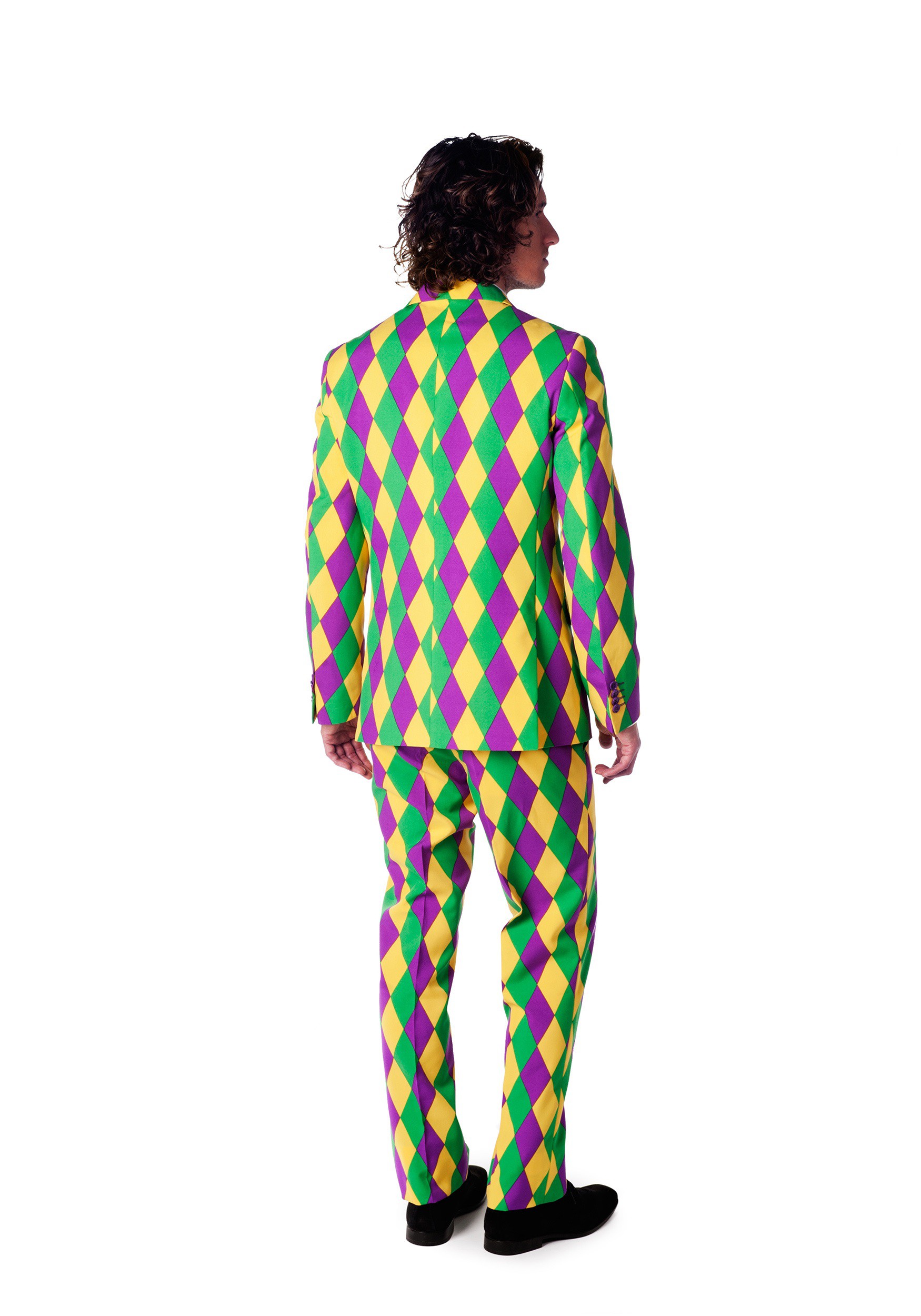 Men's OppoSuits Mardi Gras Fancy Dress Costume Suit