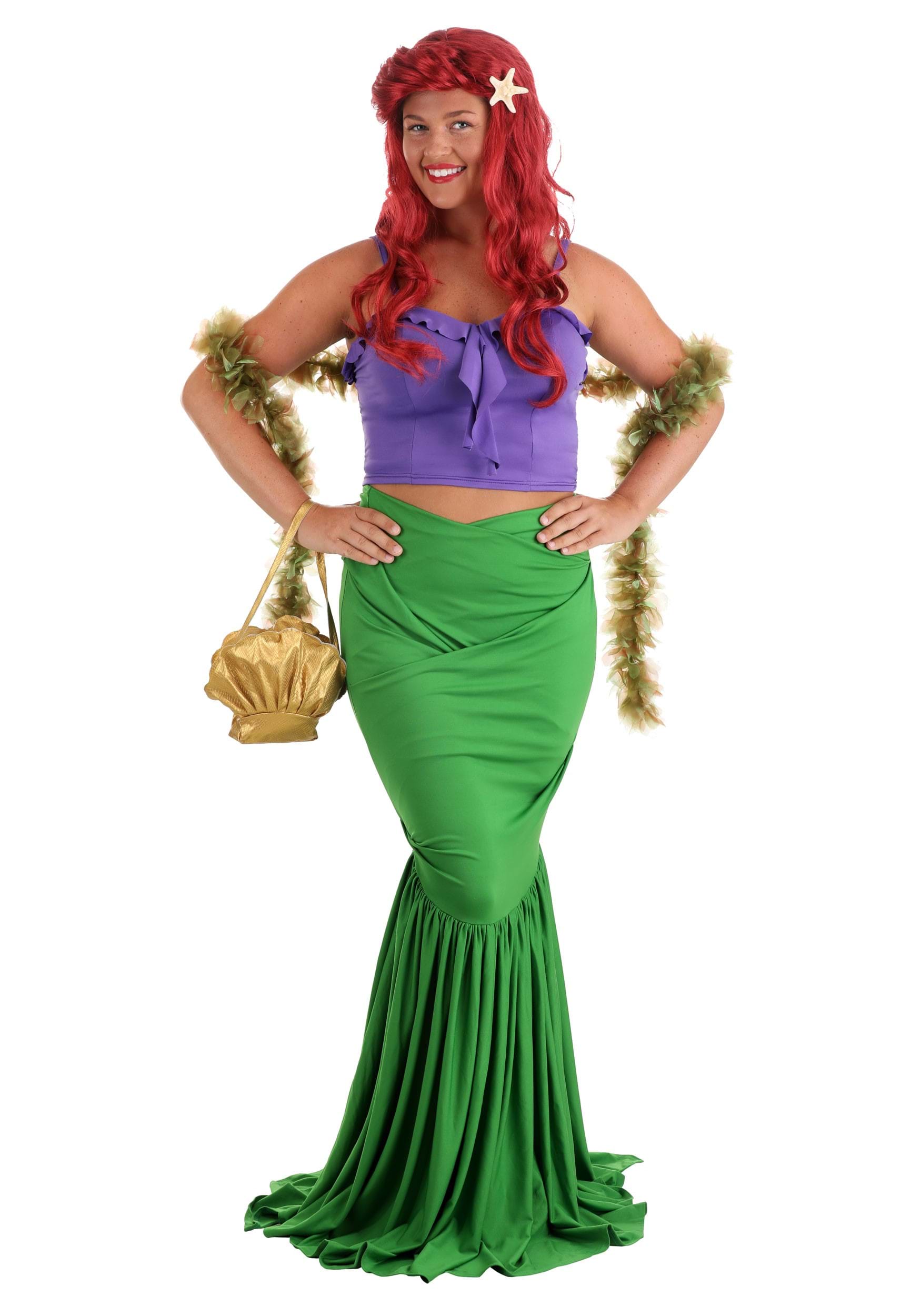 Adult Mermaid Fancy Dress Costume , Adult Fancy Dress Costumes