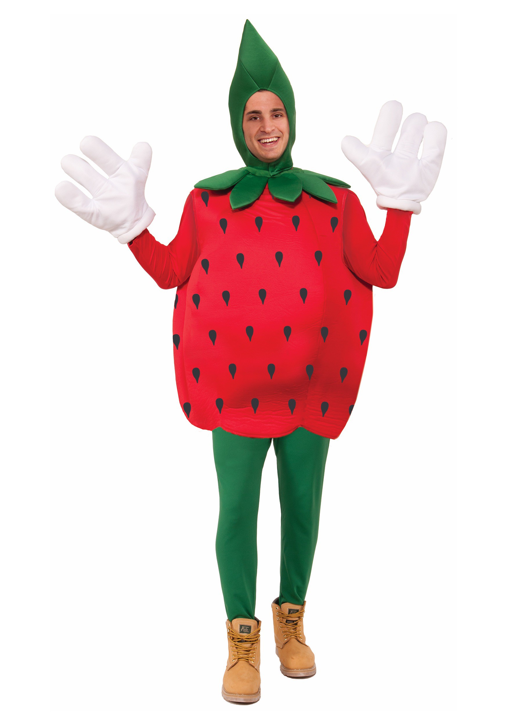 Strawberry Adult Fancy Dress Costume