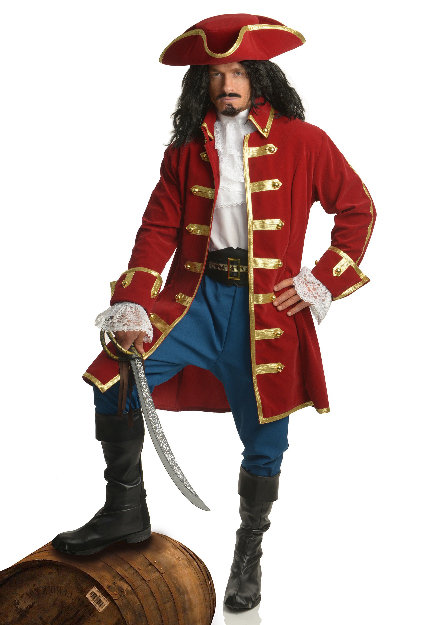 Rum Pirate Men's Fancy Dress Costume