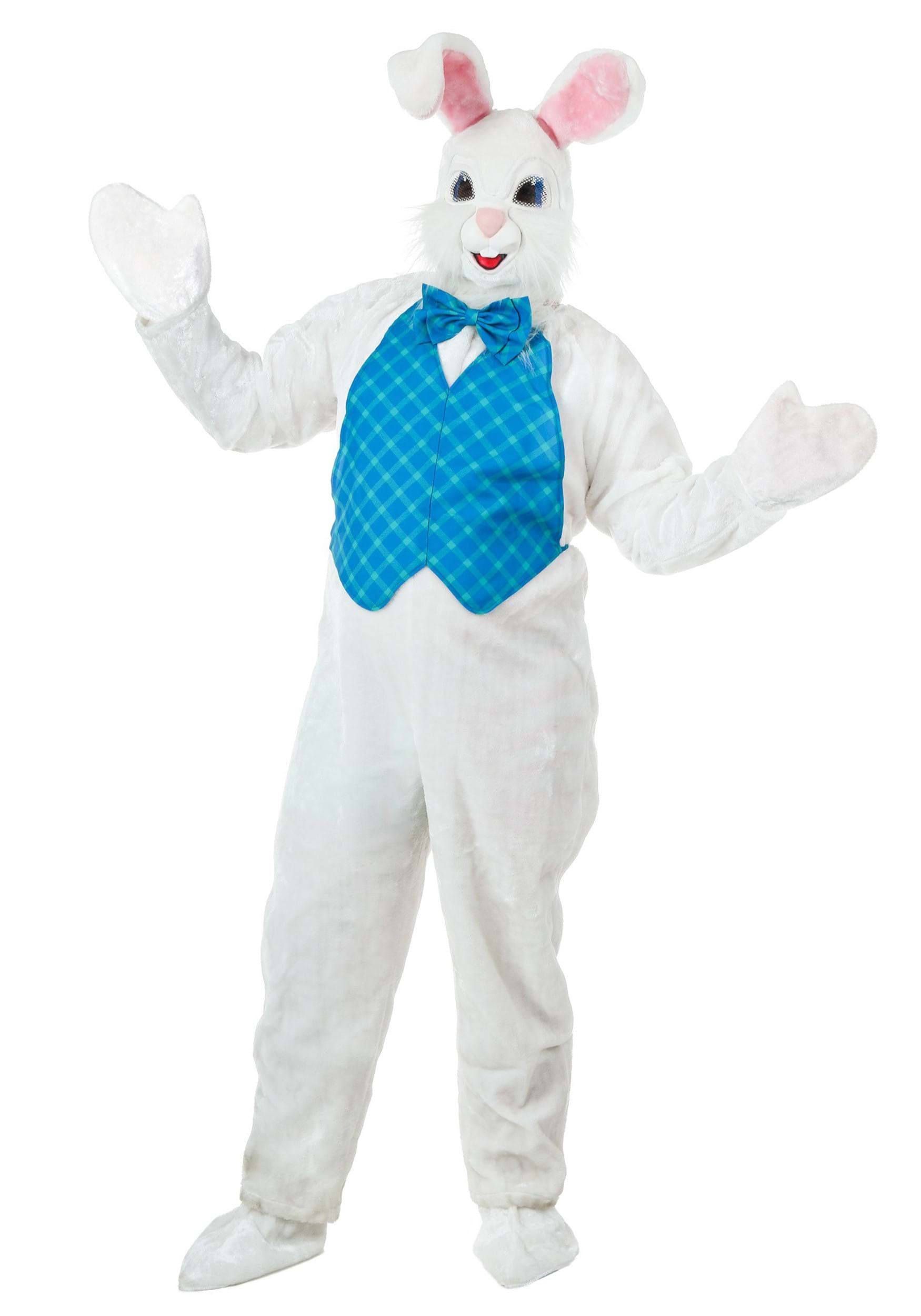 Photos - Fancy Dress Happy Japan FUN Costumes Easter Bunny  Costume for Adults Pink/Blue/ 