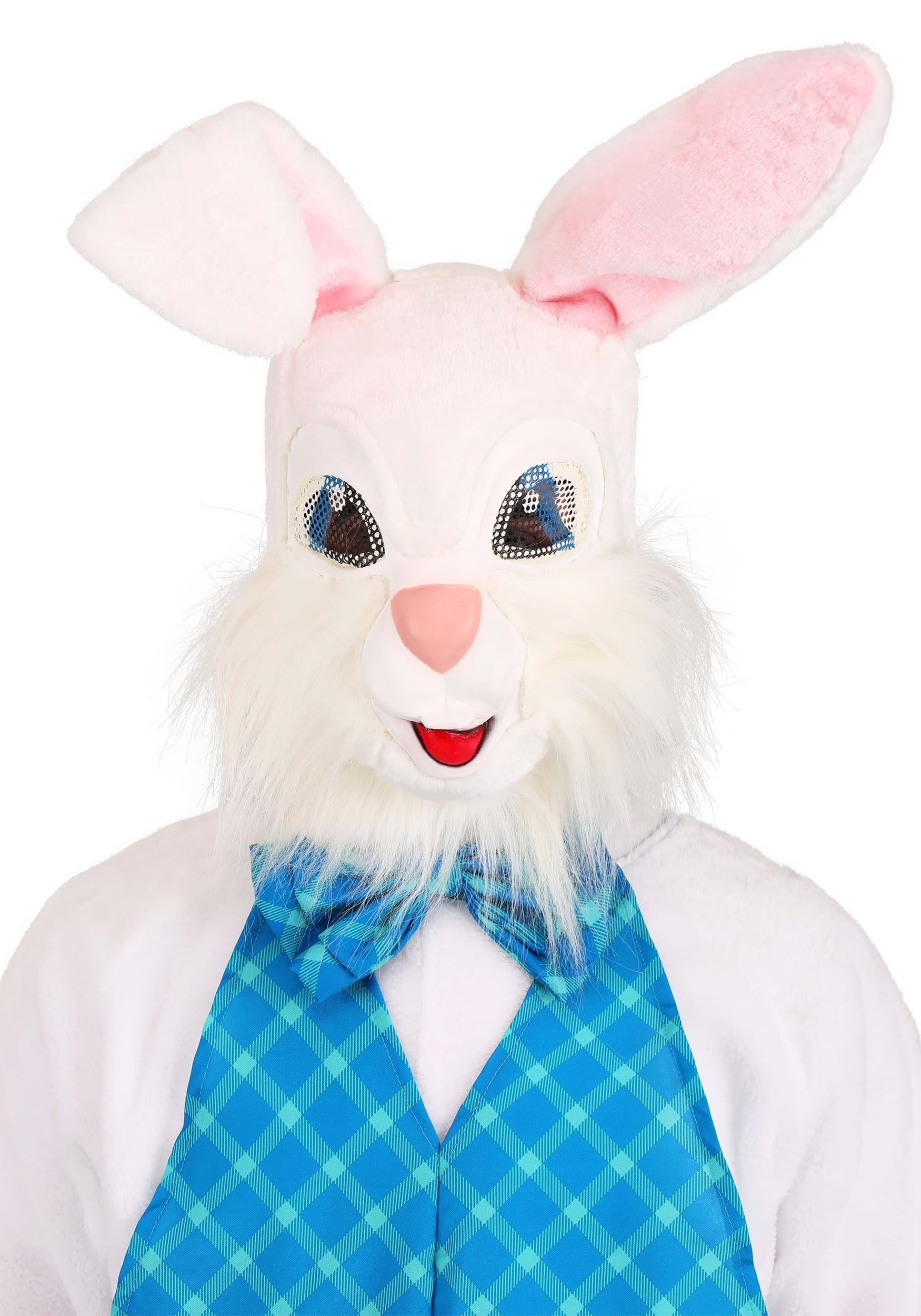 Mascot Easter Bunny Fancy Dress Costume For Plus Size Adults , Exclusive Holiday Fancy Dress Costumes