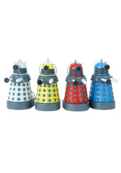 Doctor Who Colored Dalek Light Set