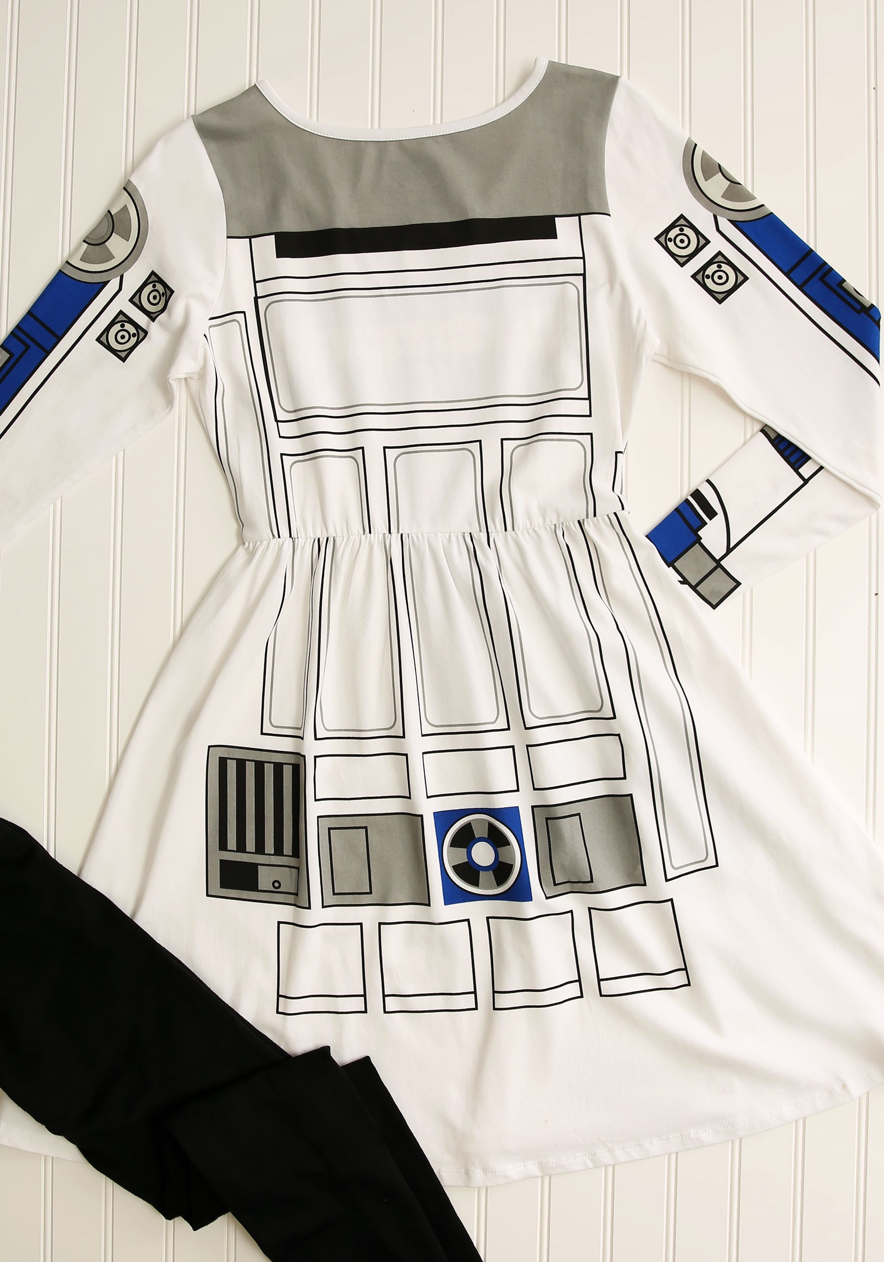 Star Wars I Am R2D2 Skater Dress For Womens Fancy Dress Costume