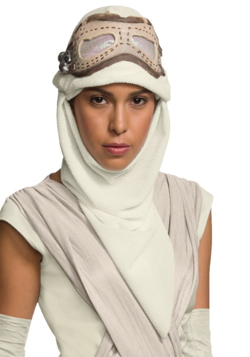 Adult Star Wars Episode 7 Rey Eye Mask w/Hood