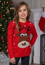 Child Reindeer Christmas Sweater Alt 1