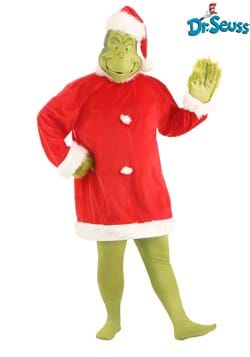 Adult Plus Size Santa Grinch Costume