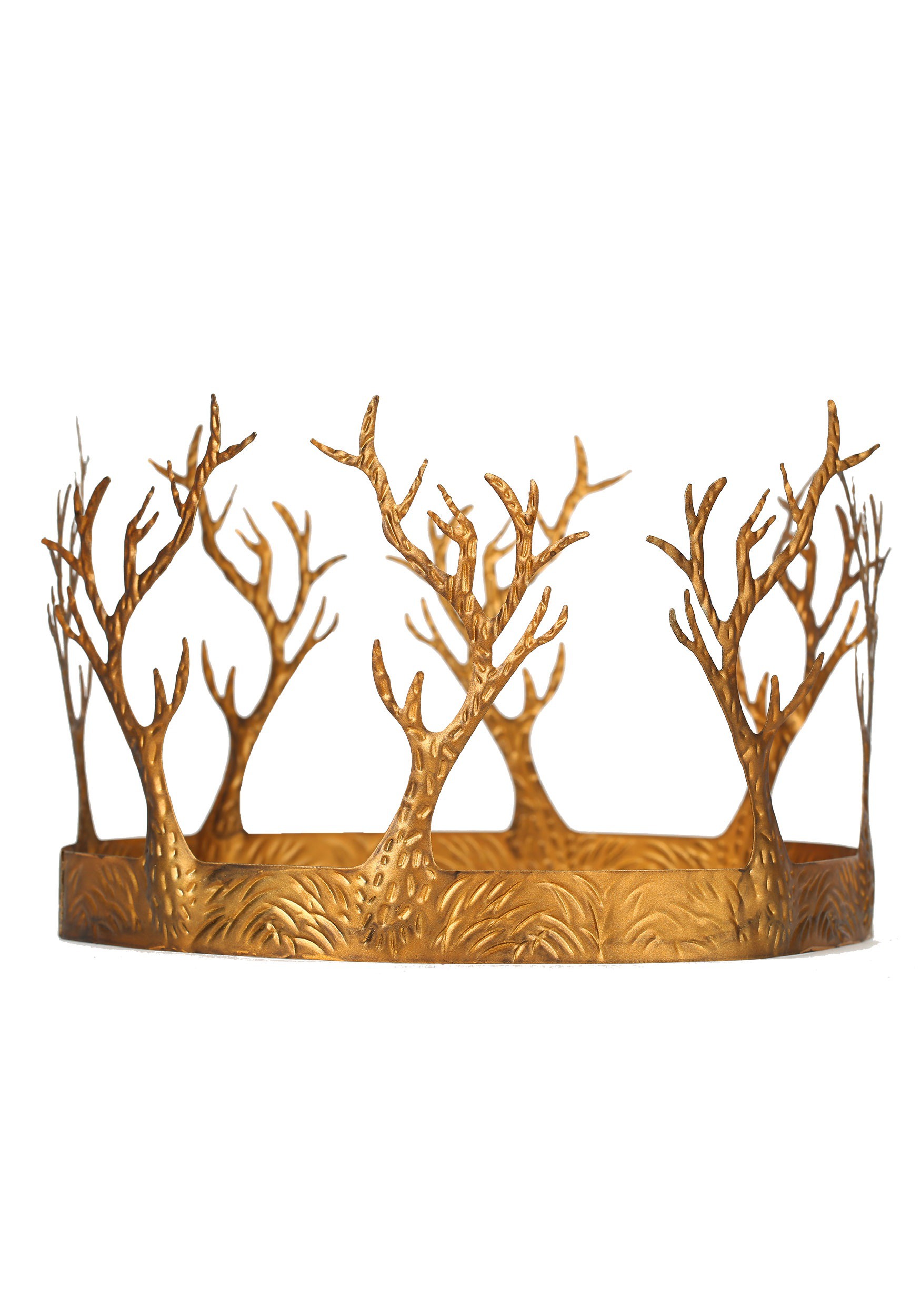 Gold Fantasy Woodland Fancy Dress Costume Crown