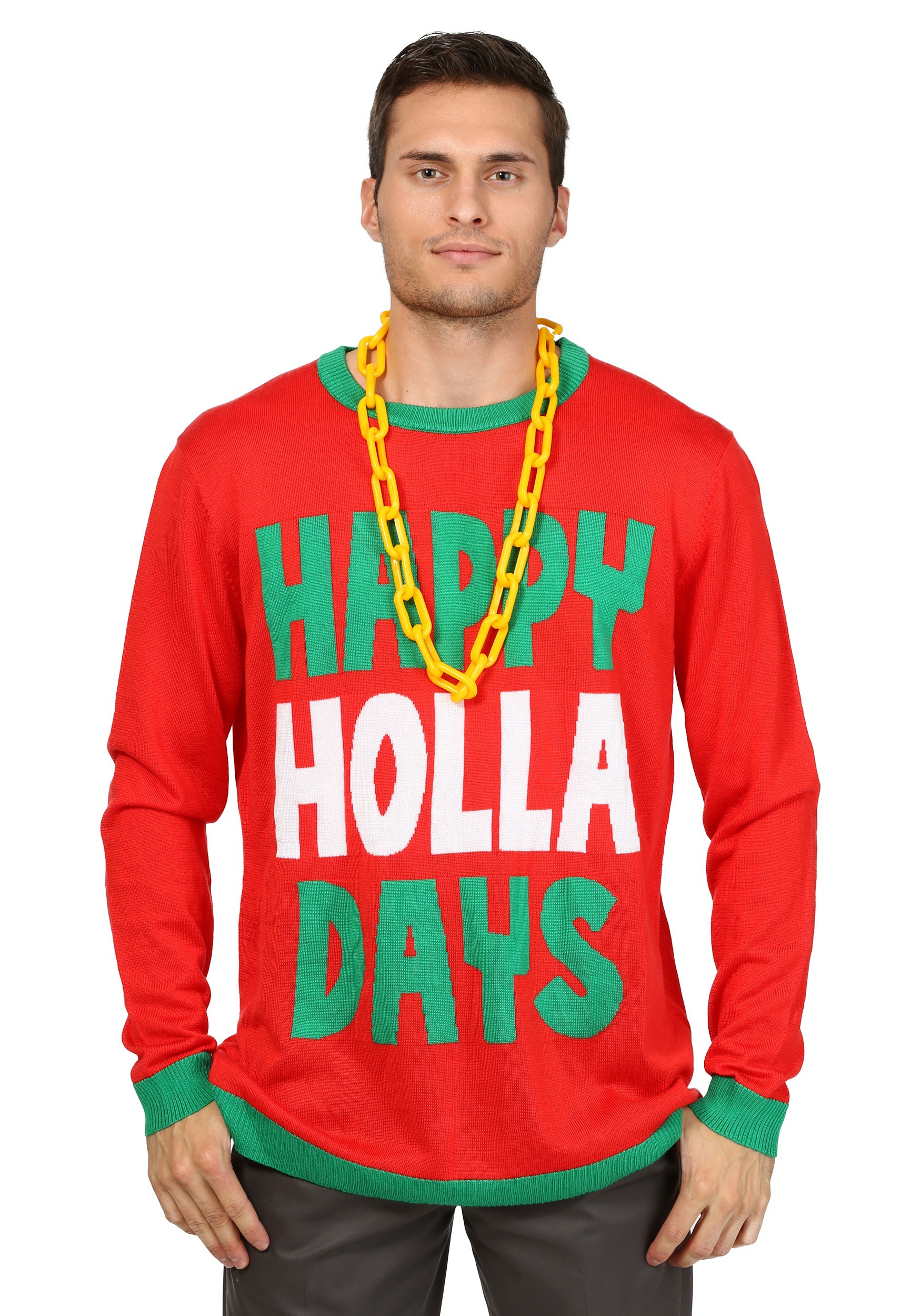 Happy Holla Days Ugly Christmas Sweater