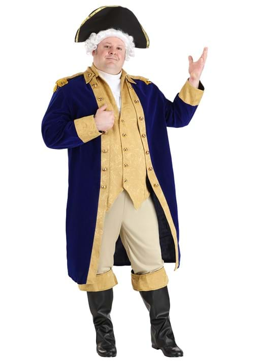 George Washington Plus Size Costume