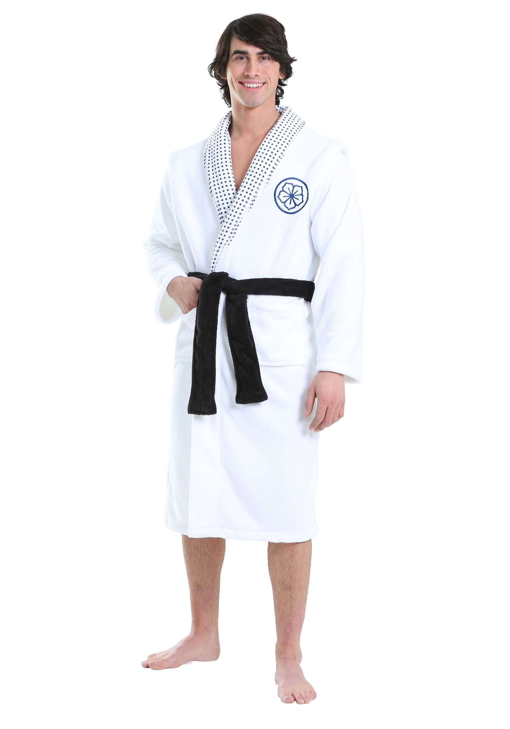 Karate Kid Daniel San Bathrobe Fancy Dress Costume