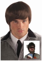 Mod Brown Men's Wig