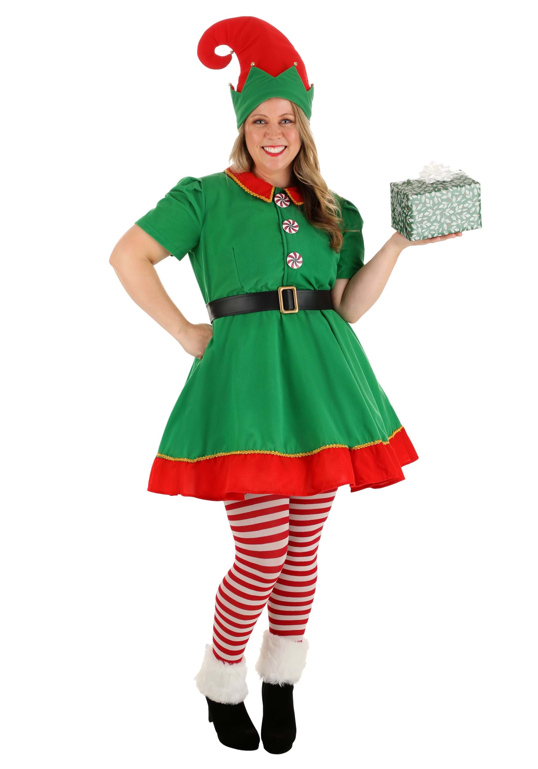 plus size elf costume uk