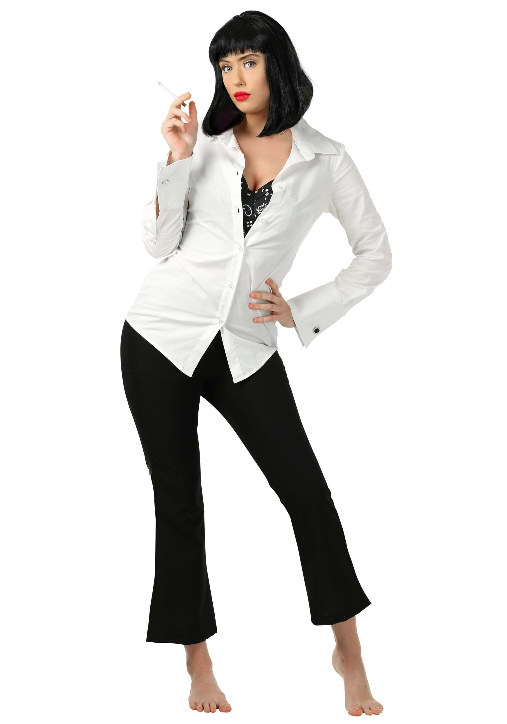 Mia Wallace Pulp Fiction Adult Fancy Dress Costume