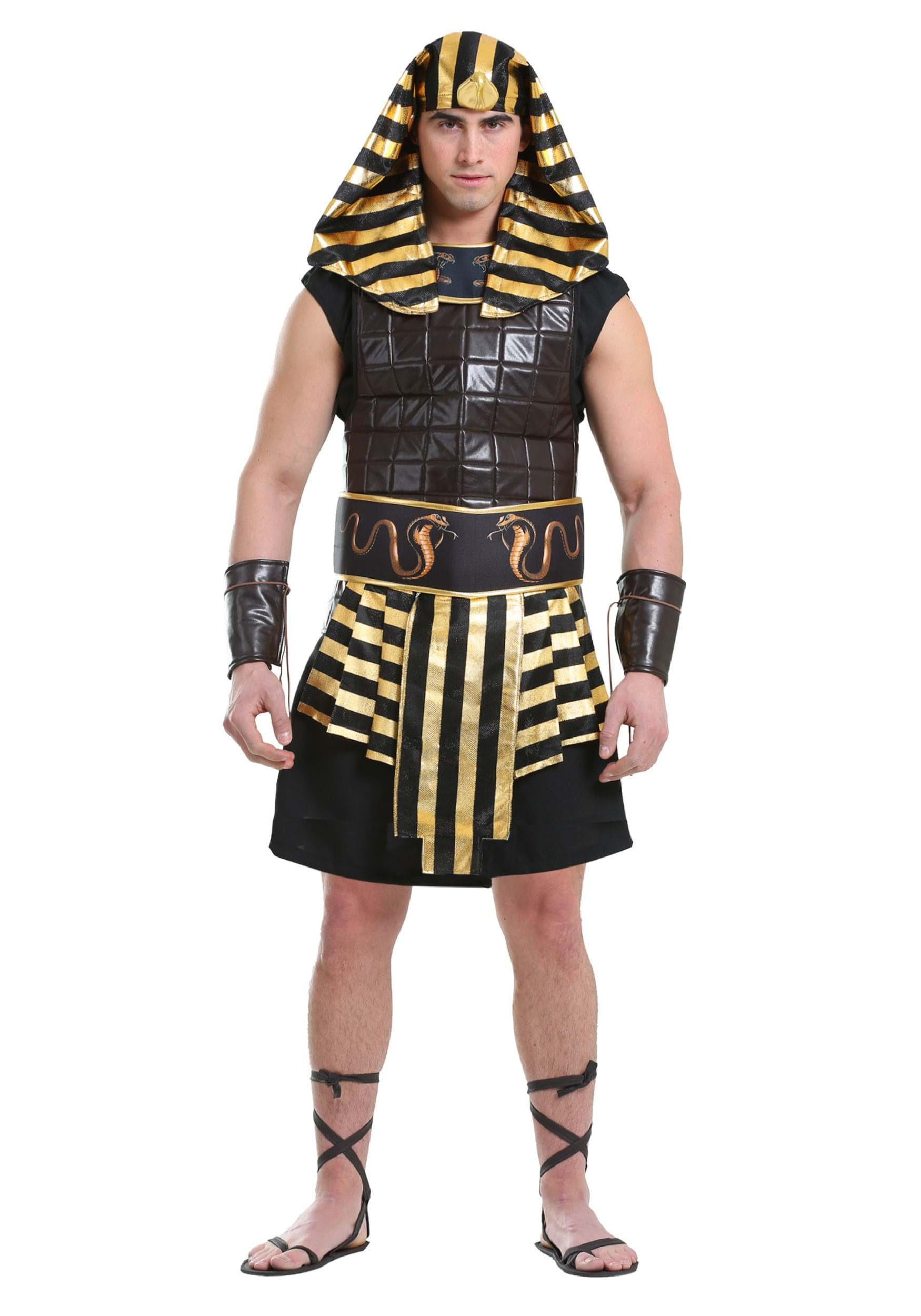 Mens Ancient Pharaoh Fancy Dress Costume , Men's Fancy Dress Costumes