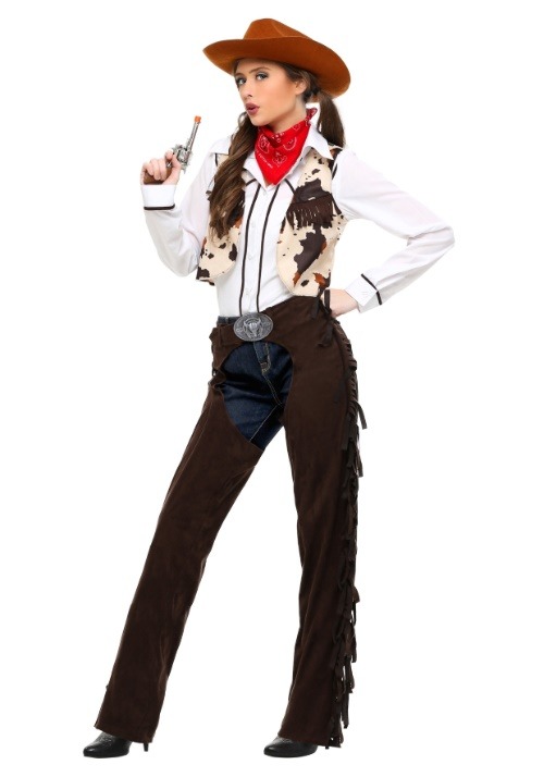 Cowgirl Plus Size Women's Costume