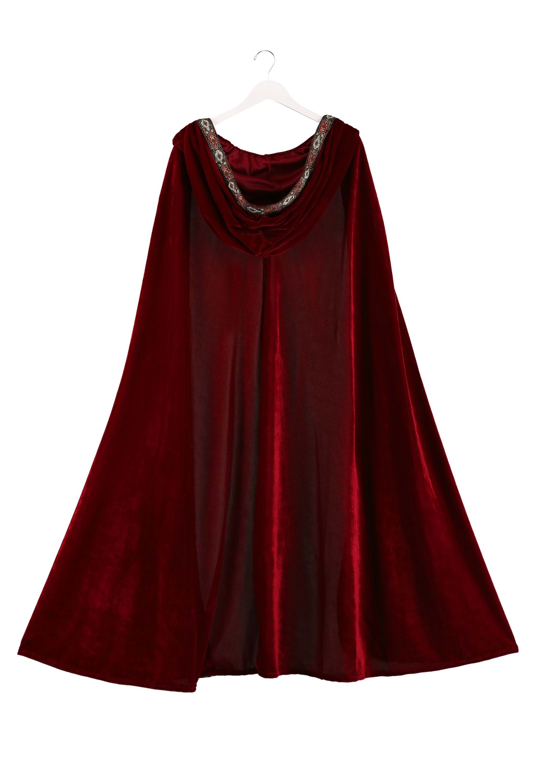 Deluxe Red Riding Hood Plus Size Fancy Dress Costume For Women , Exclusive