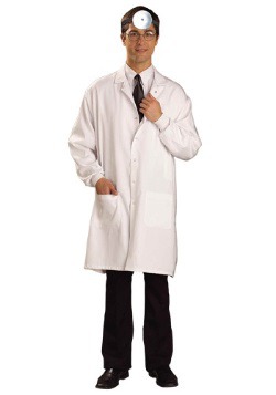 White Doctor Lab Coat For Adults
