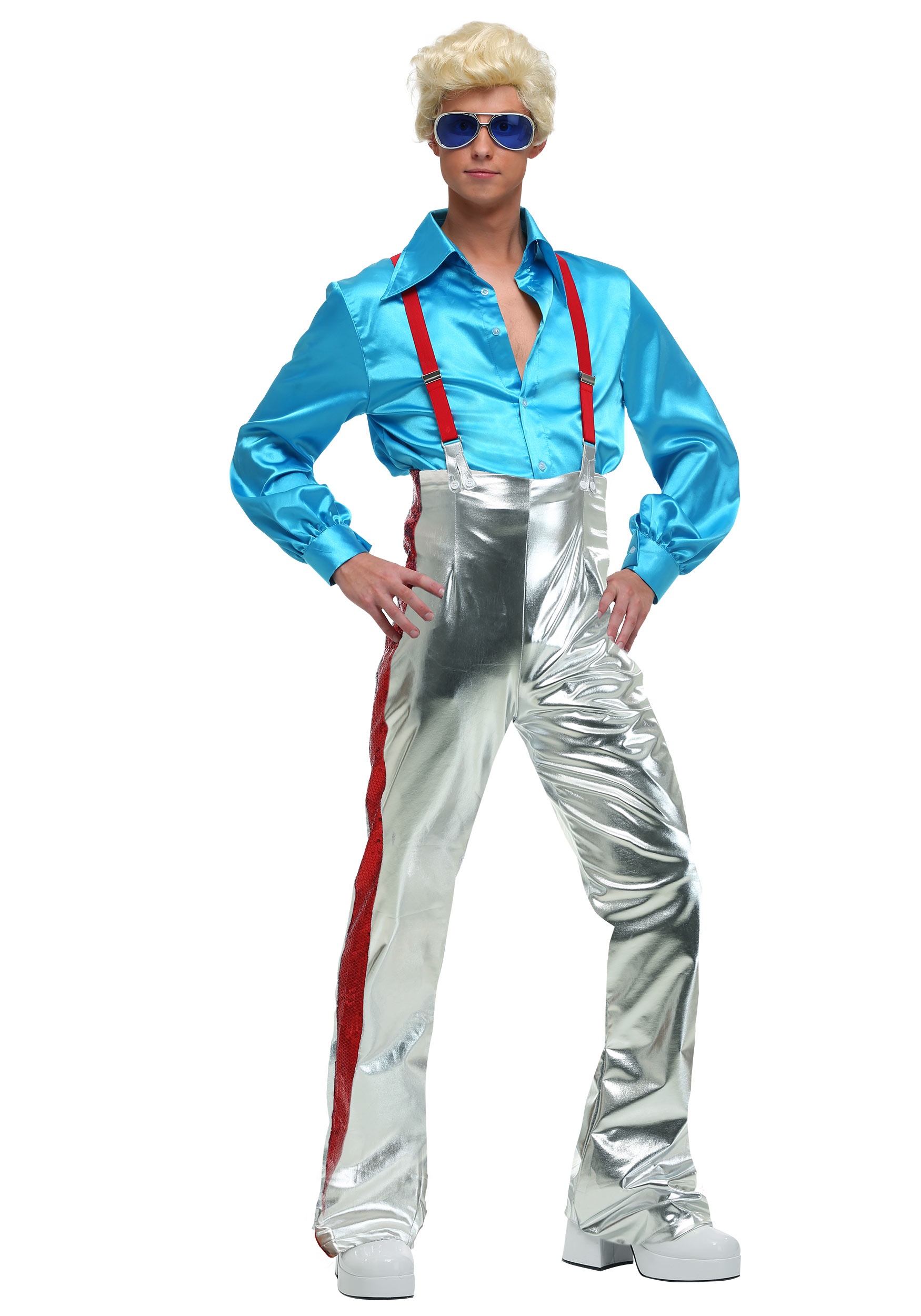 Funky Disco Men's Fancy Dress Costume