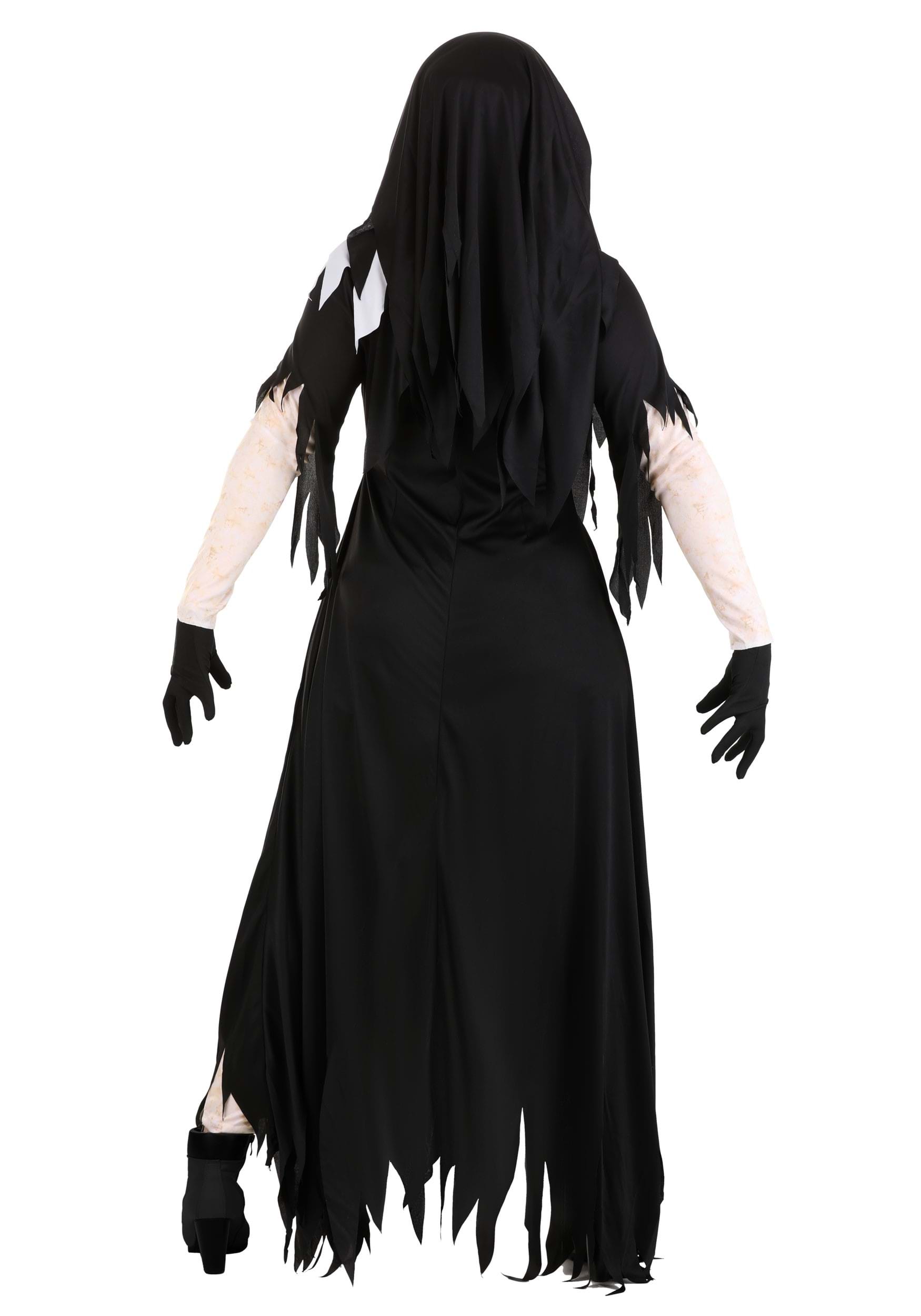 Dreadful Nun Fancy Dress Costume For Women