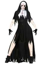 Women's Dreadful Nun Costume Alt 1