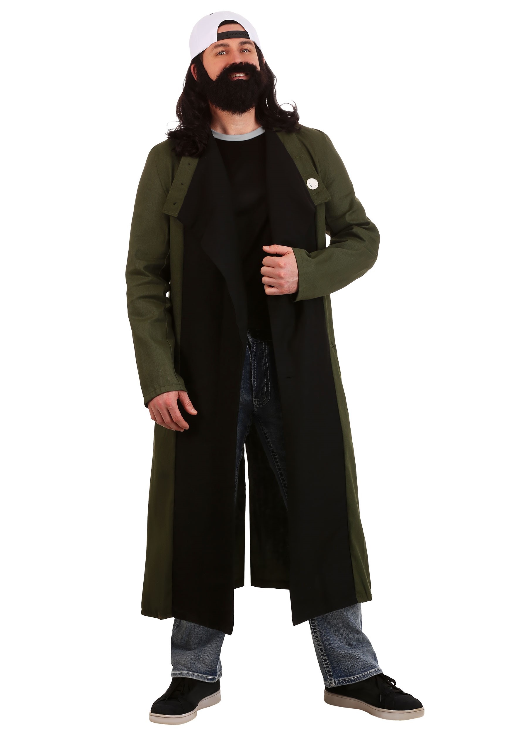 Jay and Silent Bob Silent Bob Fancy Dress Costume for Adults