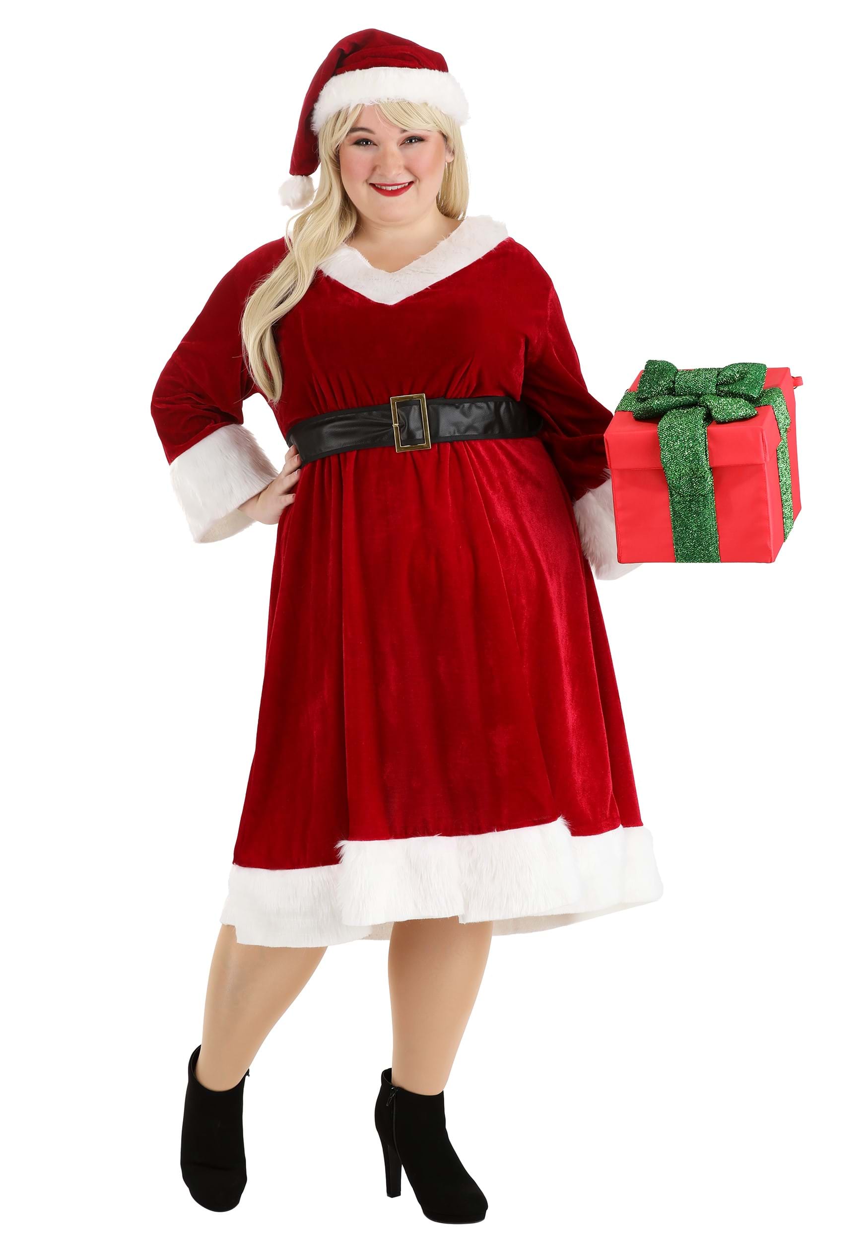 Women's Santa Claus Sweetie Plus Size Fancy Dress Costume