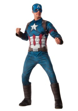 Deluxe Captain America Civil War Men's Costume
