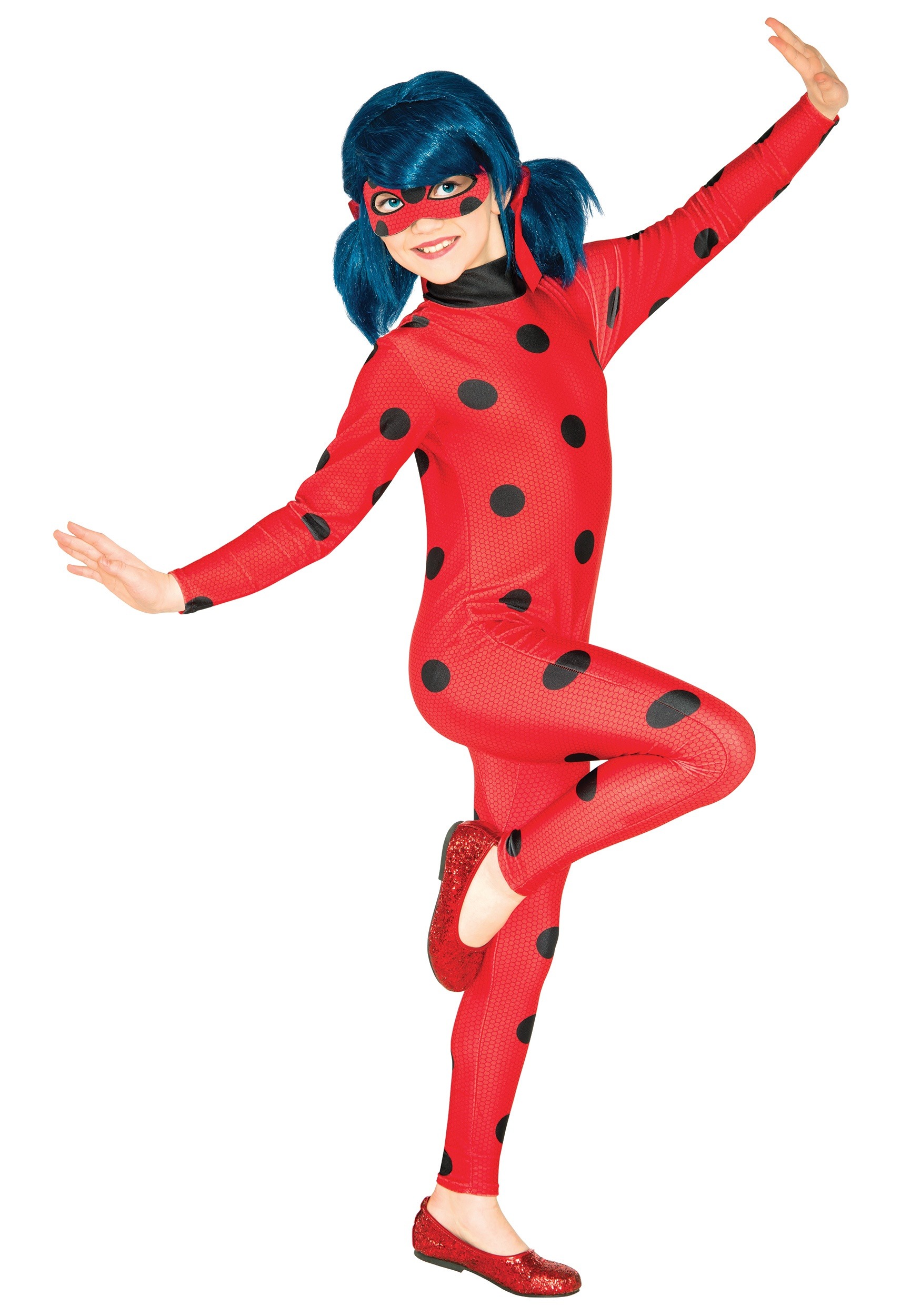 Girls Miraculous Ladybug Fancy Dress Costume from Tales of Ladybug & Cat Noir