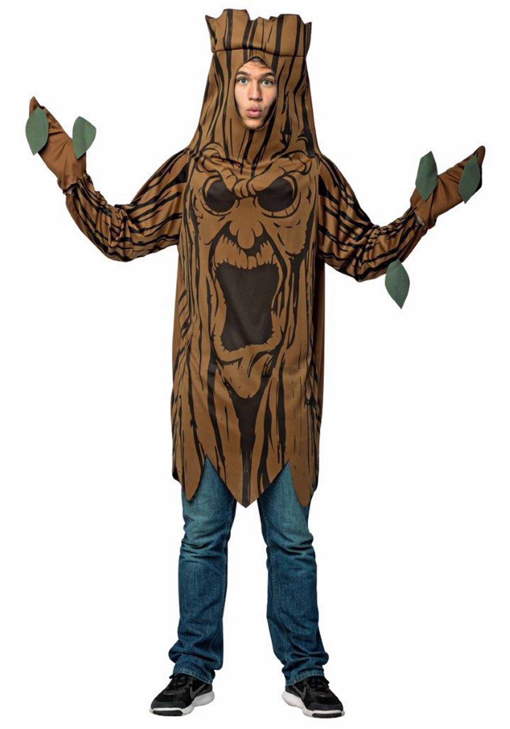Adult Scary Tree Fancy Dress Costume