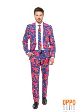 Fancy Fireworks Men's Suit Opposuit