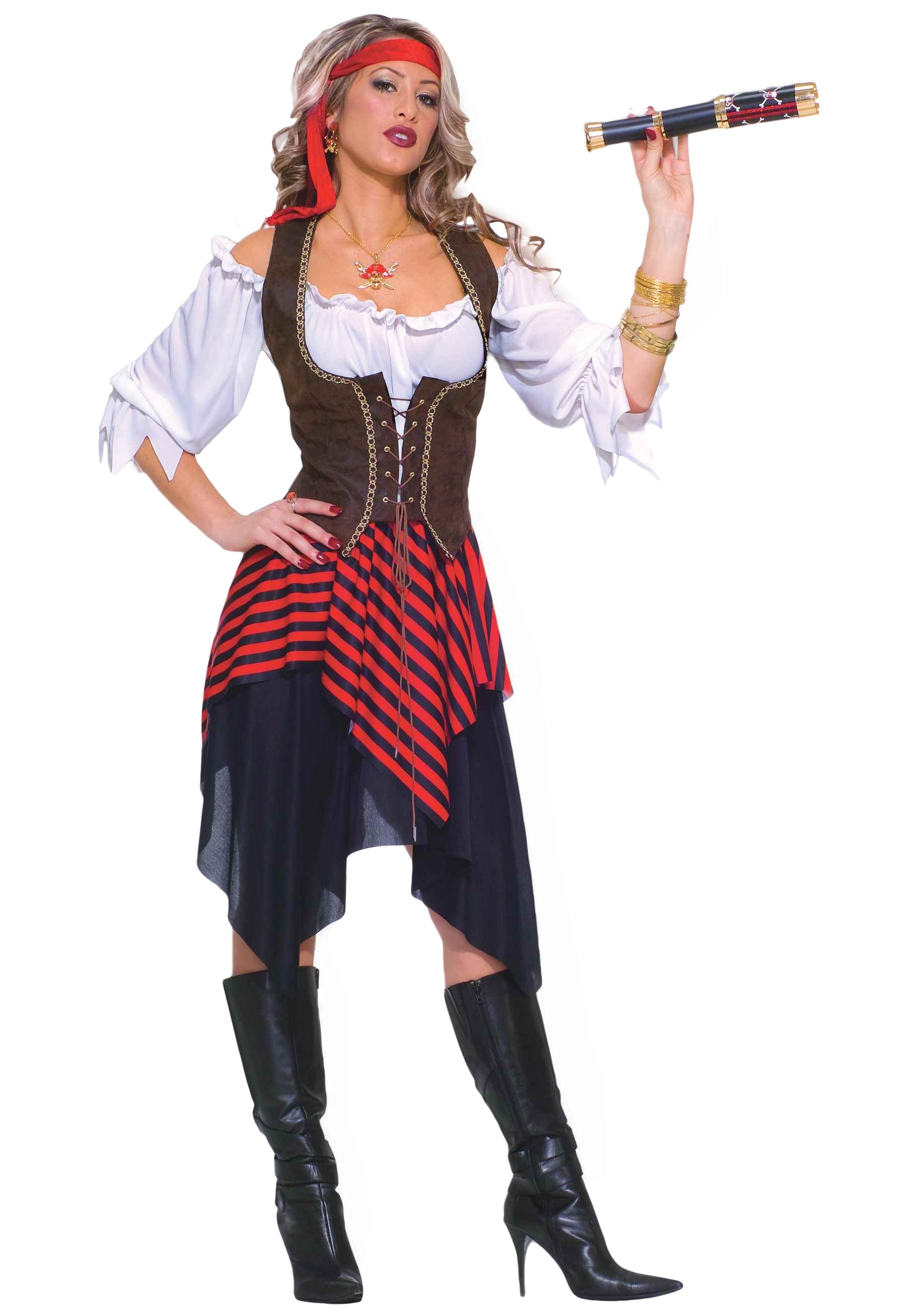 Sweet Buccaneer Women's Fancy Dress Costume