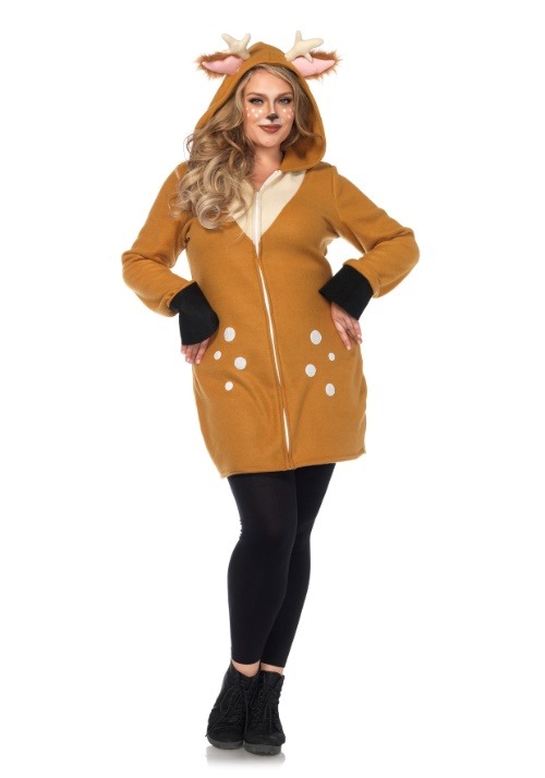 Cozy Fawn Plus Size Women's Costume